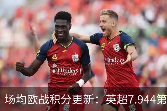 场均欧战积分更新：英超7.944第1，德甲7.285，西甲7.25